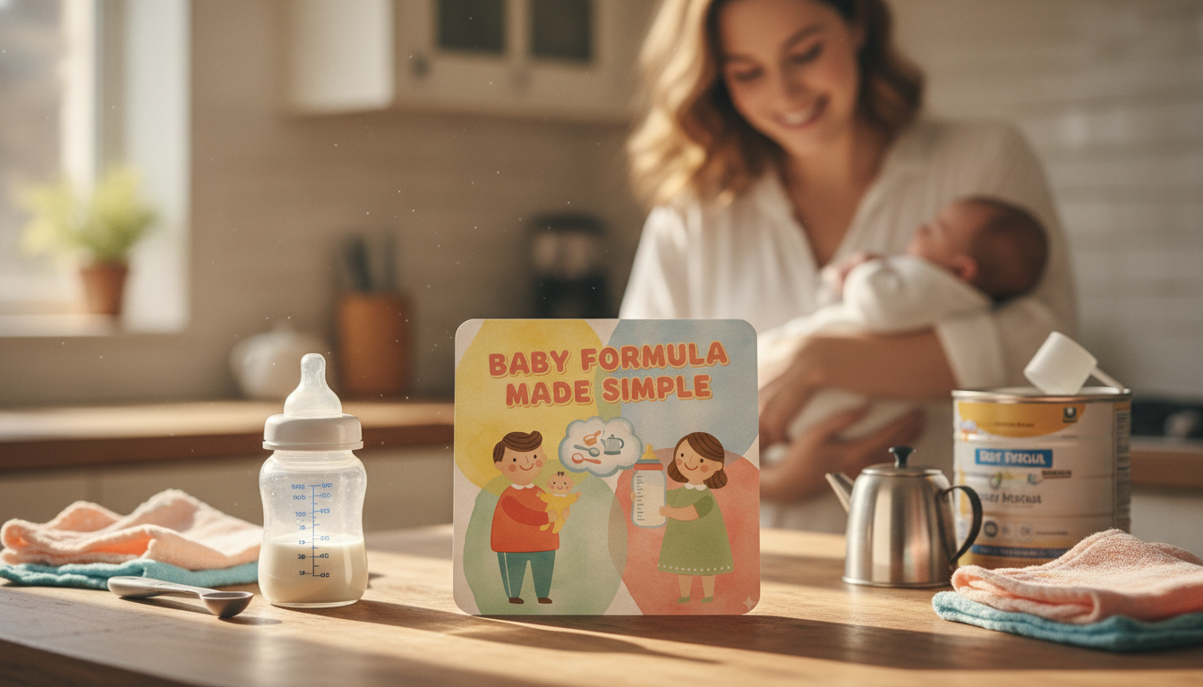 Baby Formula Guide: Types, Labels, and Safe Prep