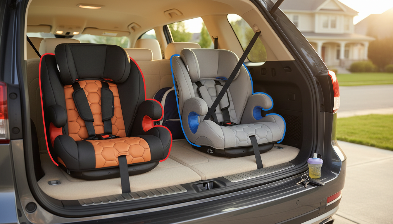ISOFIX vs Belt-Only Booster Seats: Key Differences